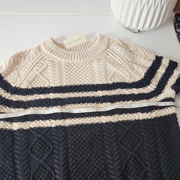 LL Bean  Fisherman Sweater - Picture 7 of 7